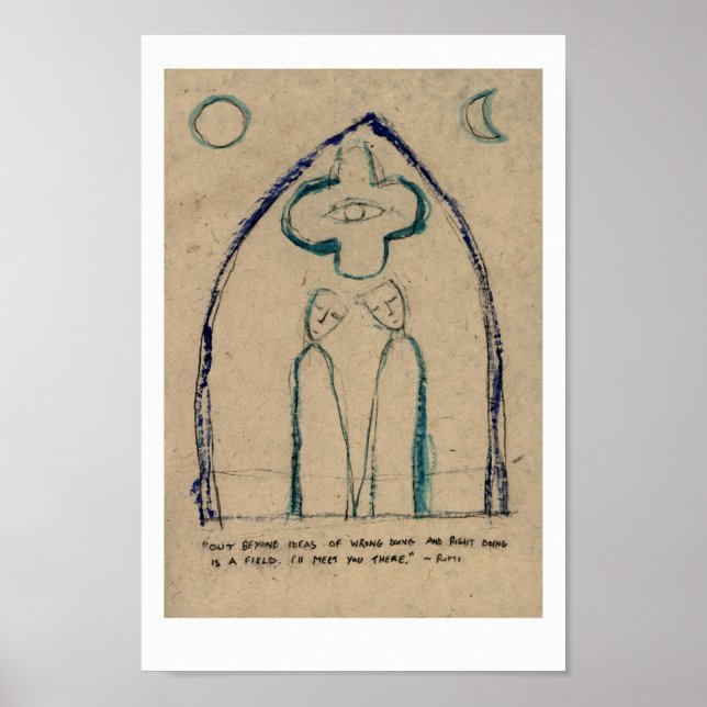 Poster Fora das ideias de fazer o ~ Rumi. (Frente)