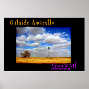 Poster Fora de Amarillo