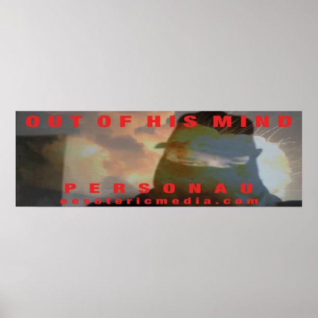 Poster "Fora de Si" 36"x12" (90cm x 30cm) (Frente)