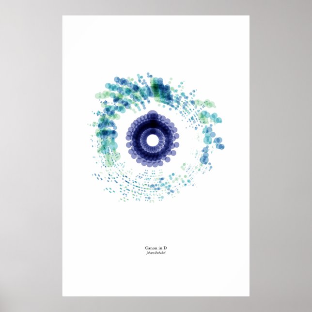 Póster Fora do Funcionarios: Canon em D (cor) (Frente)