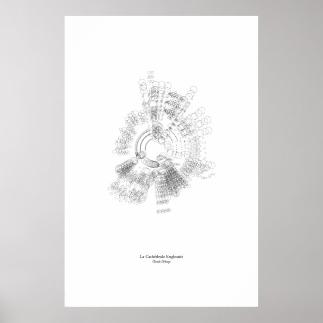 Poster Fora do Funcionarios: La Cathédrale Engloutie (pre (Frente)