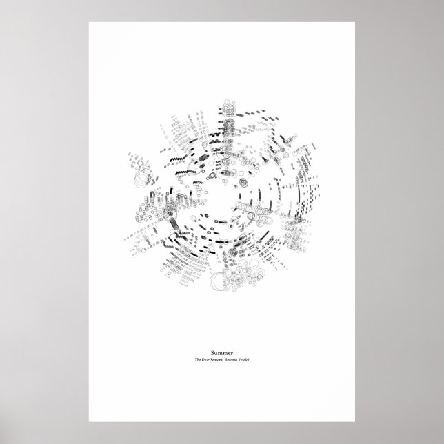 Póster Fora do Funcionarios: Os Quatro Assentos - Verão ( (Frente)