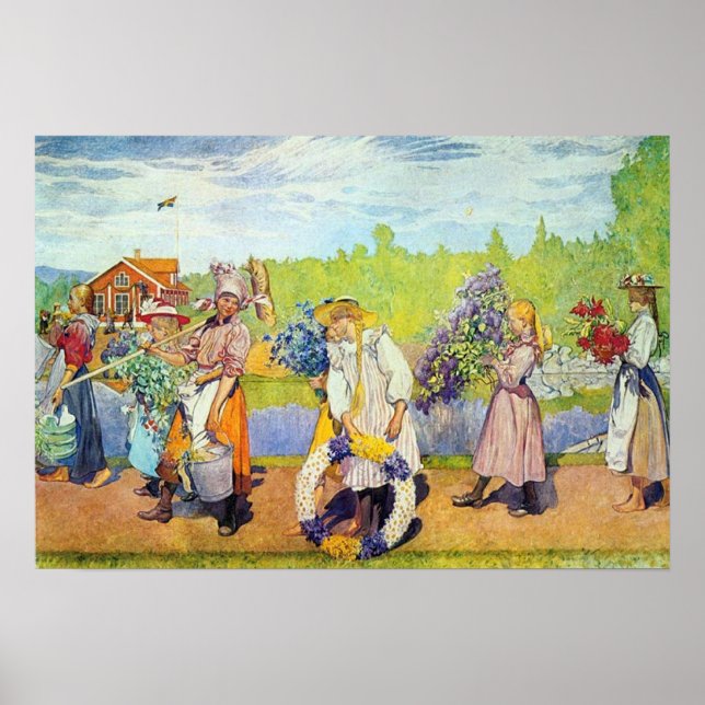 Póster Fora dos ventos de verão estão soprando (Frente)