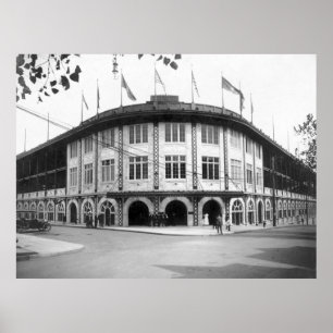 Póster Forbes Field, Pittsburgh, 1909