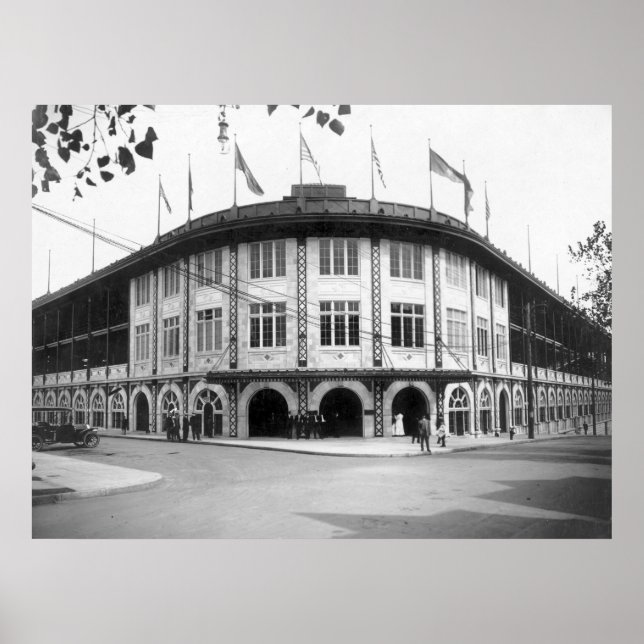 Póster Forbes Field, Pittsburgh, 1909 (Frente)