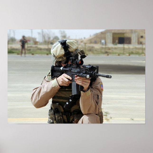 Póster Força Aérea dos EUA conduz a segurança (Frente)