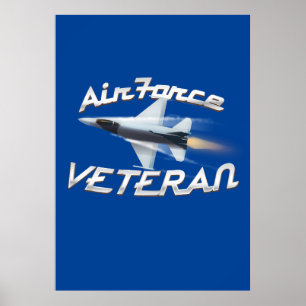 Poster Força Aérea Veteran
