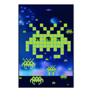 Póster Força de invasão aérea de 1980