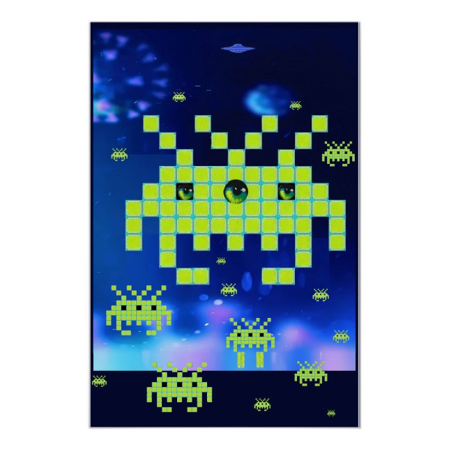 Póster Força de invasão aérea de 1980 (Frente)