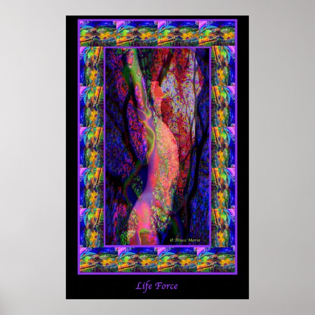 Poster Força de Vida (Frente)