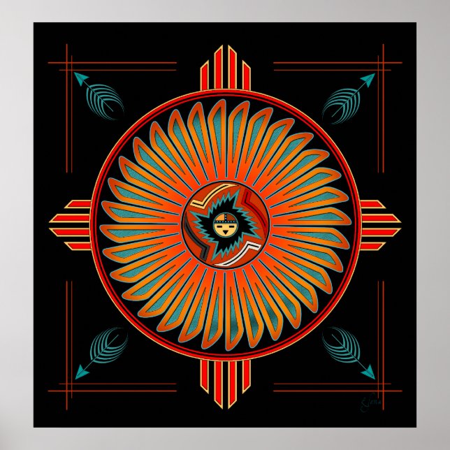 Poster Força de Vida (Frente)