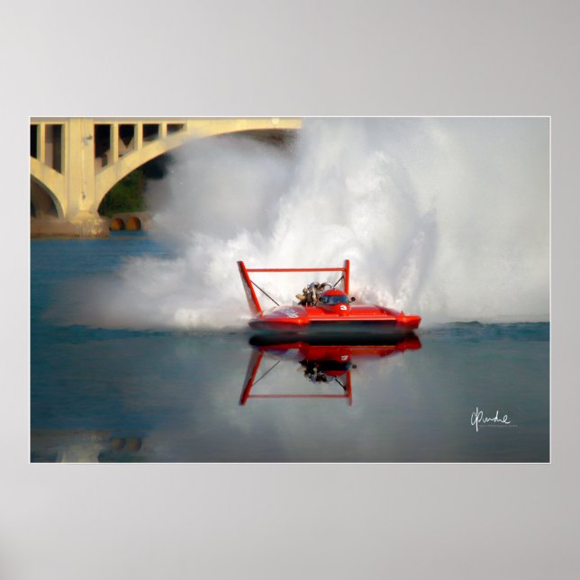 Poster "Força do êmbolo" (Frente)