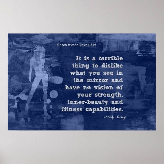 Póster Força e Beleza Interior! (Frente)