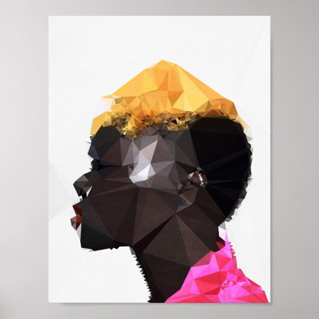 Poster Força - Kubistika por Boris Draschoff (Frente)