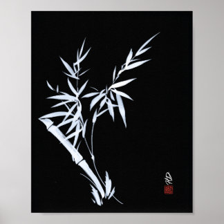 Poster Força Silenciosa Bambu