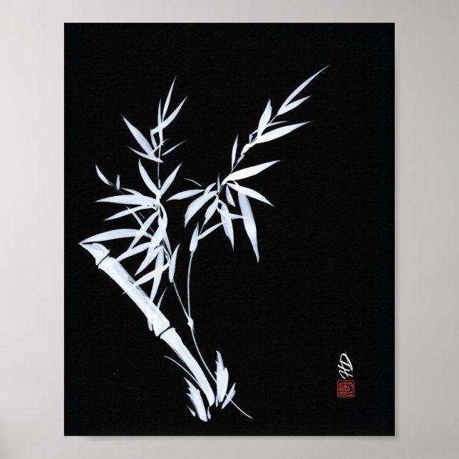 Poster Força Silenciosa Bambu (Frente)
