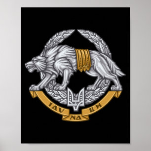 Poster Forças de Operações Especiais da Ucrânia Spetsnaz
