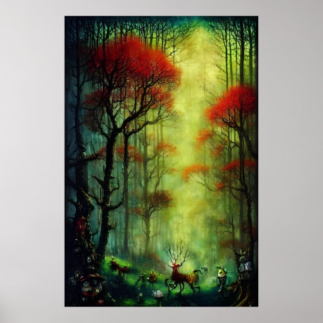 Poster Forest Bathing #5 (Retrato) (Frente)