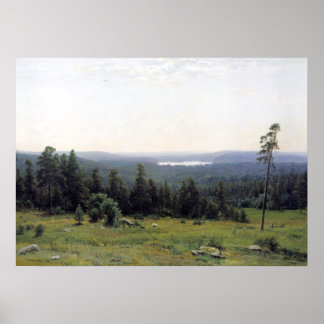 Poster Forest Distance Ivan Shishkin