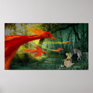 Póster Forest Fantasy 1