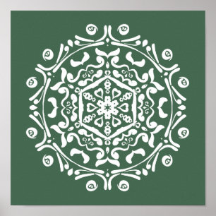 Póster  Forest Mandala