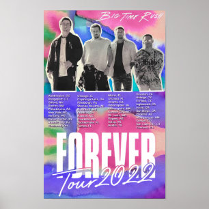 Poster Forever Tour 2022 (Opção 2)
