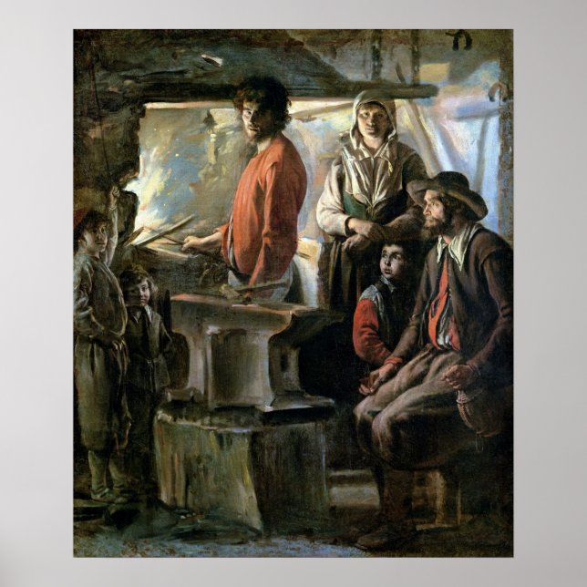 Póster Forge, 1640 (Frente)