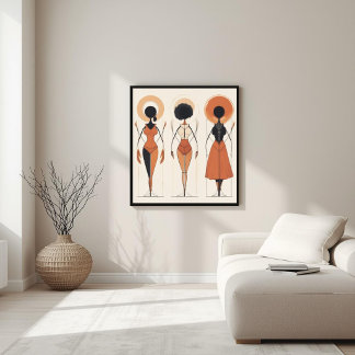 Poster Forma Atemporal – Arte Feminina Minimalista