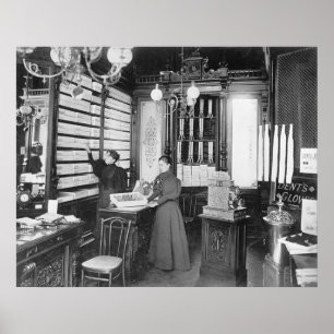 Póster Forma de Berlim, 1890s