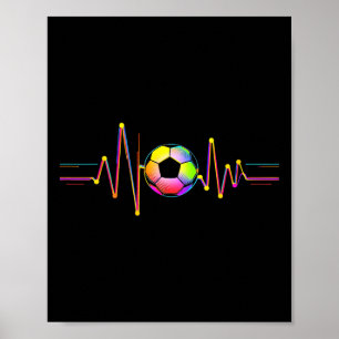 Poster Forma de onda Ll de futebol