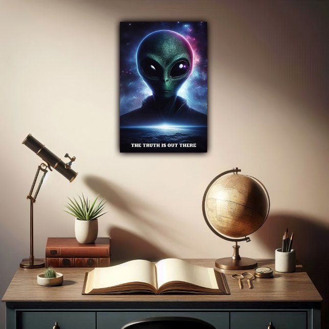 Poster Forma de vida extraterrestre personalizável (Criador carregado)