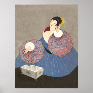 Póster Forma do 1920 do art deco