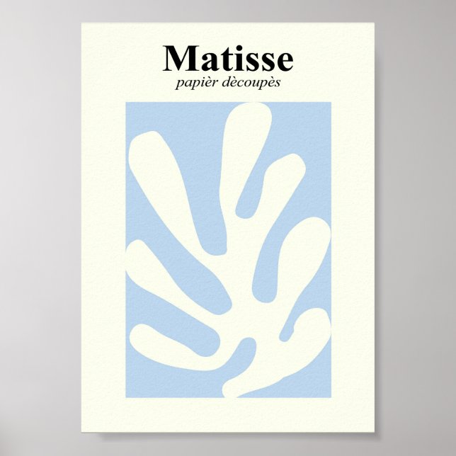 Poster Forma Inspirada Matisse (Frente)