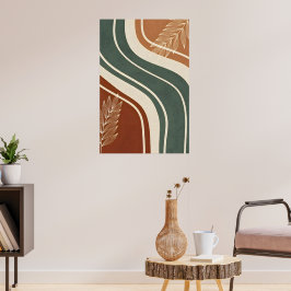 Poster Forma natural minimalista Design