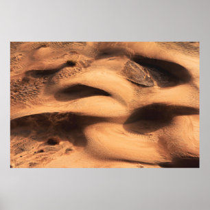Poster Formação de areia castanha