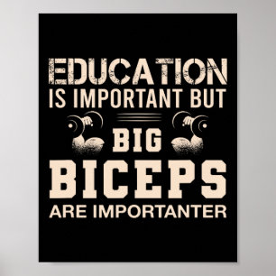 Poster Formação de Malhação de Base Vintage Gym Workout