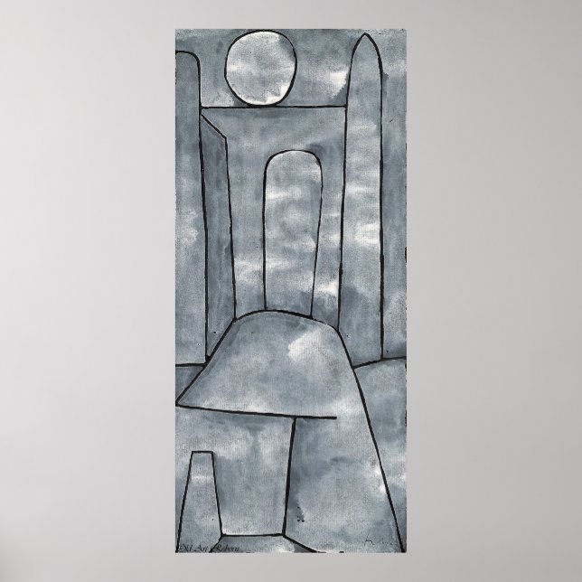 Póster Formação de Paul Klee Rock (Frente)