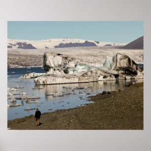 Póster Formações de iceberg