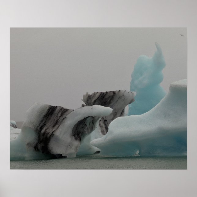 Póster Formações de Iceberg (Frente)