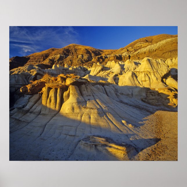 Poster Formações rochosas em Drumheller Alberta, Canadá (Frente)