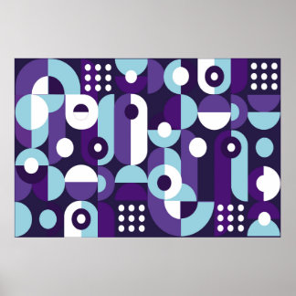 Poster formador geométrico abstrato,arte,trabalho de arte