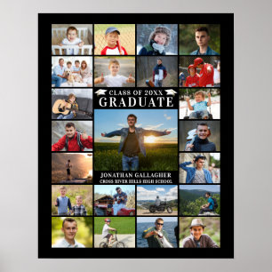 Poster Formando 23 Colagem de Fotos Personalizada