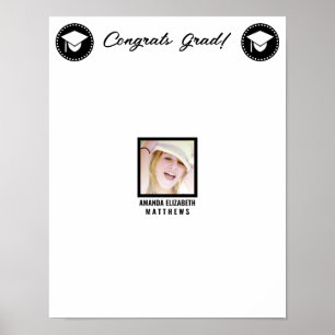 Poster Formando Assinatura de Convidado Pequeno de Script