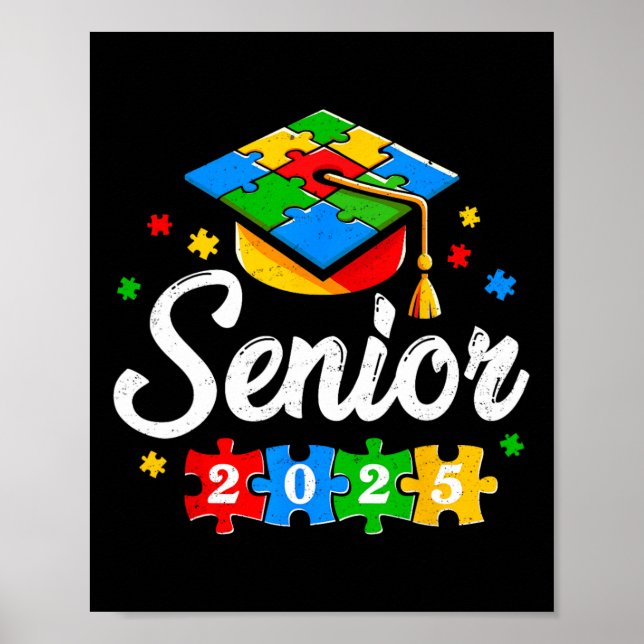 Poster Formando Autismo mais velho 2025 Sêmen de Graduaçã (Frente)
