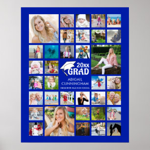 Poster FORMANDO de Colagem de Fotos de Graduação Comemo