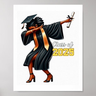 Poster Formando De Graduação Engraçado De Dabbing Cl De 2