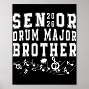 Poster Formando Irmão Major da Bateria 2026 Graduação Gra