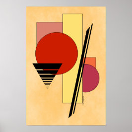 Poster Formas Abstratas