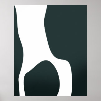Poster Formas Abstratas Minimalistas