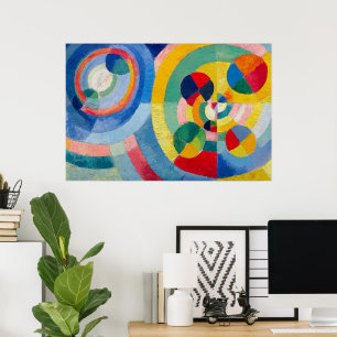 Poster Formas Circulares   Robert Delaunay  